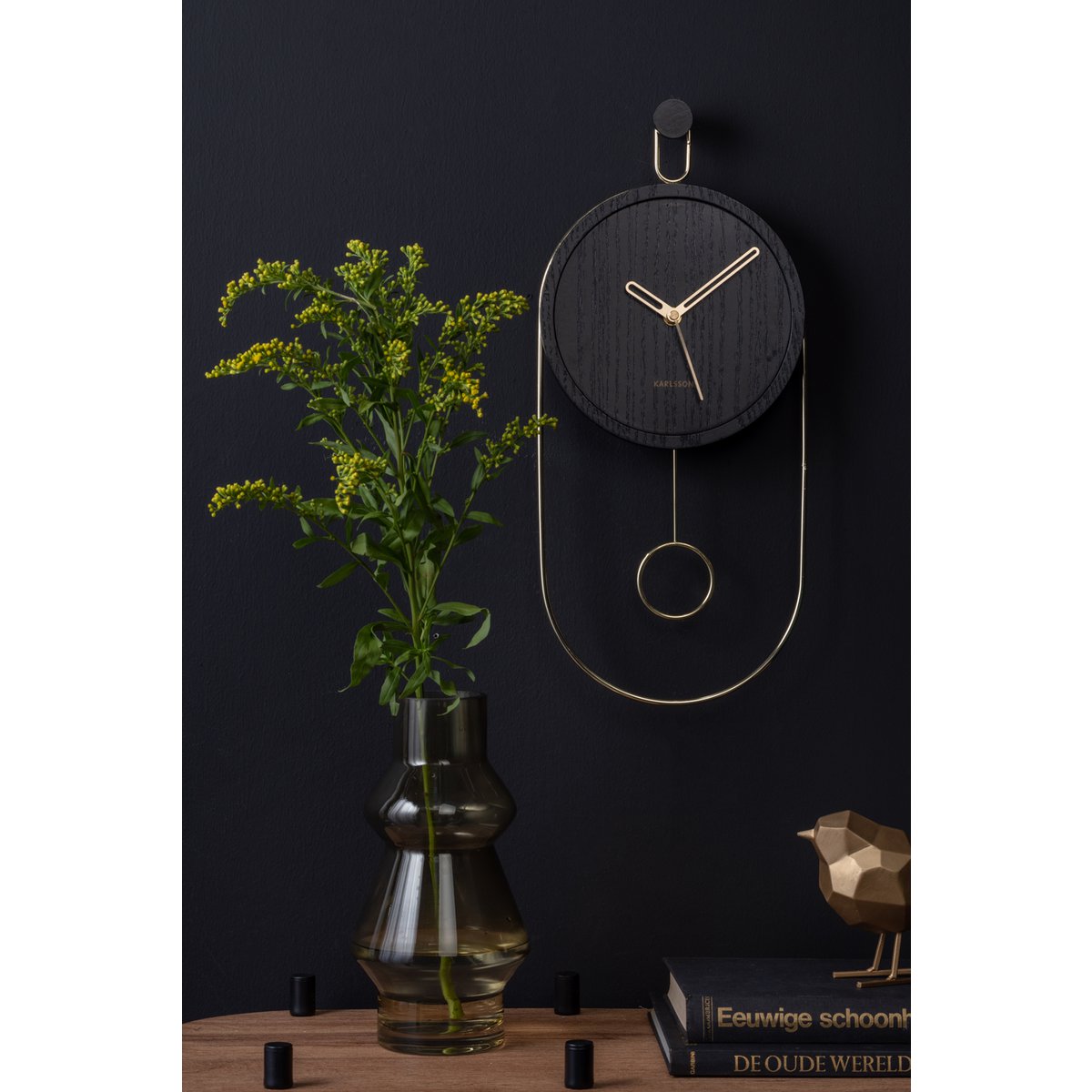 Wandklok Swing slinger