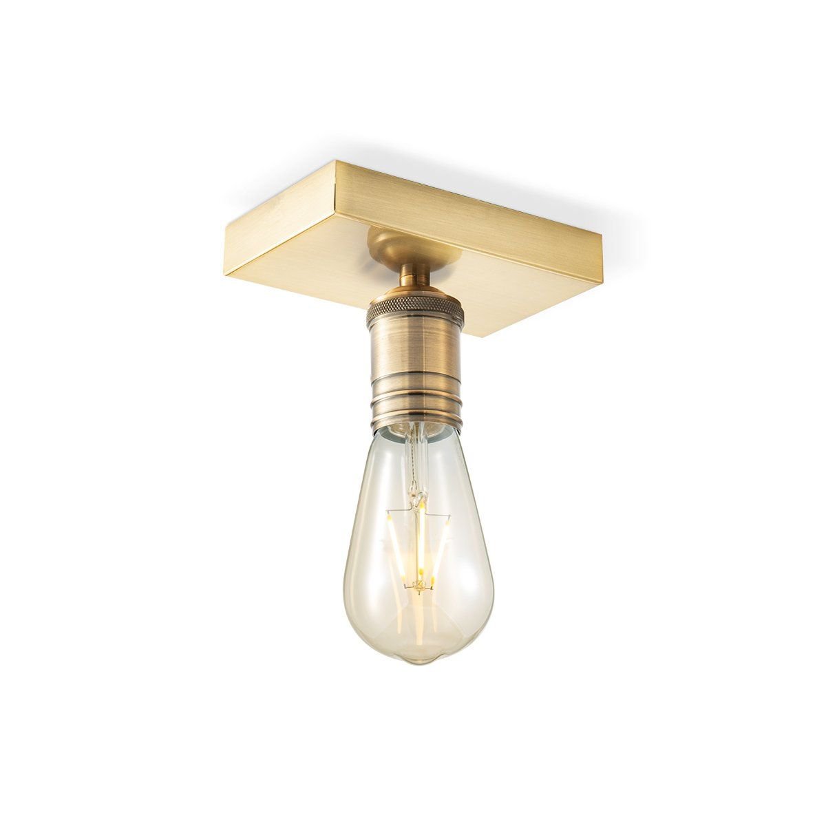 Home Sweet Home Wandspot Nitro - incl. dimbare LED lamp - messing