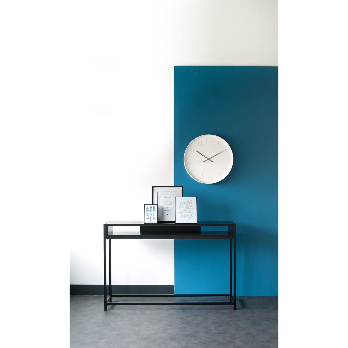 Wandklok Mr. White Cijfers