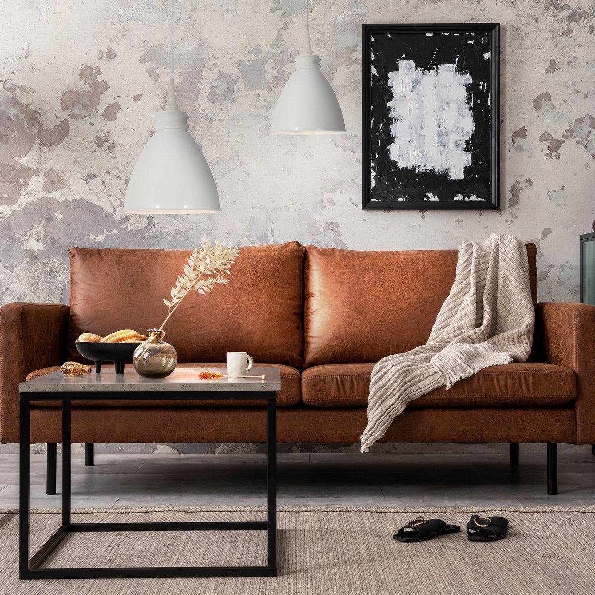 "Pinhead" metalen hanglamp