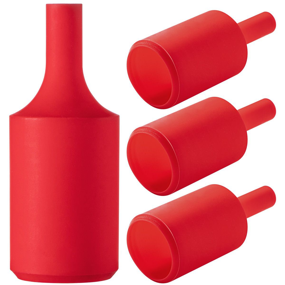 Home Sweet Home fitting huls rubber rood