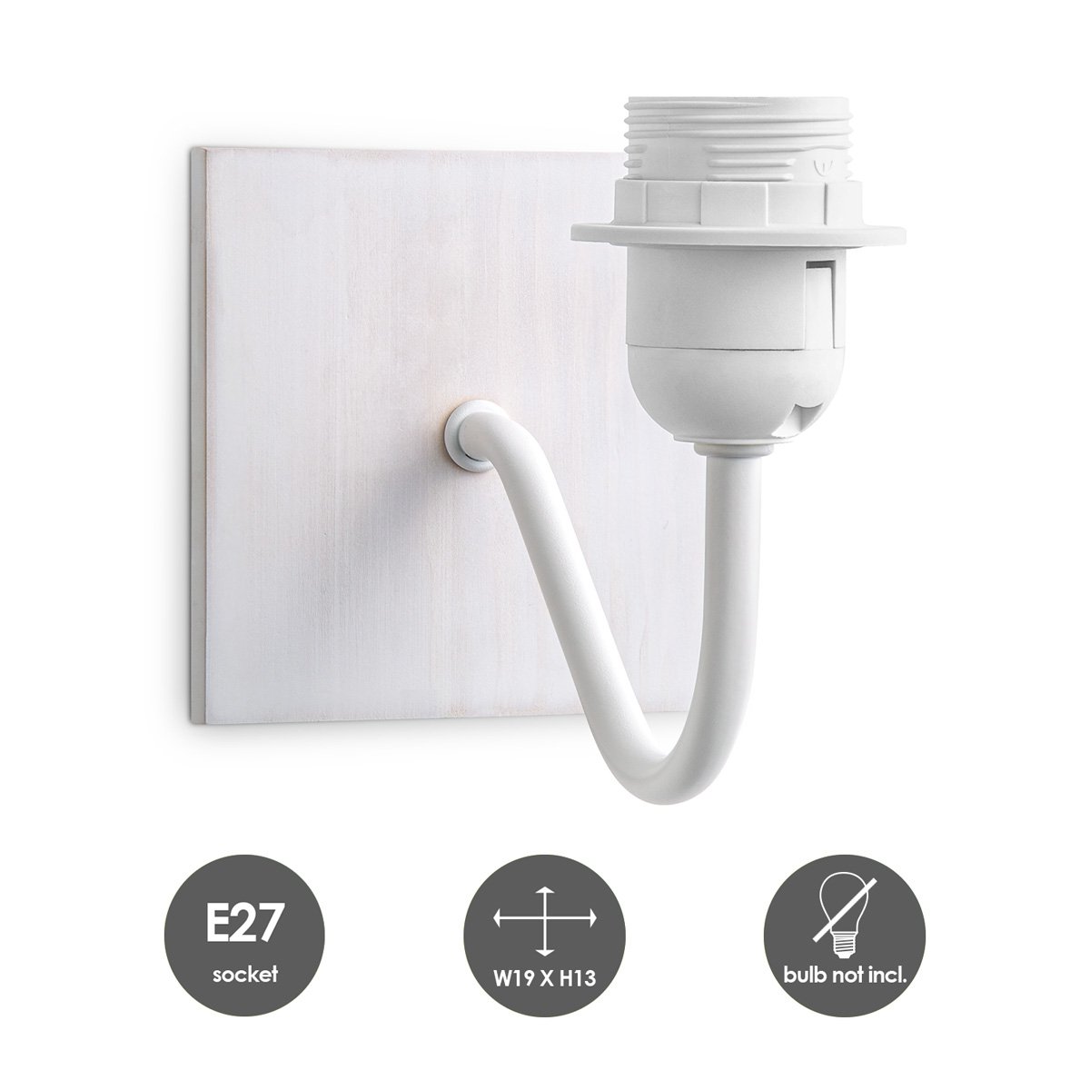 Home Sweet Home wandlamp Beach 13/13/12cm - Beige