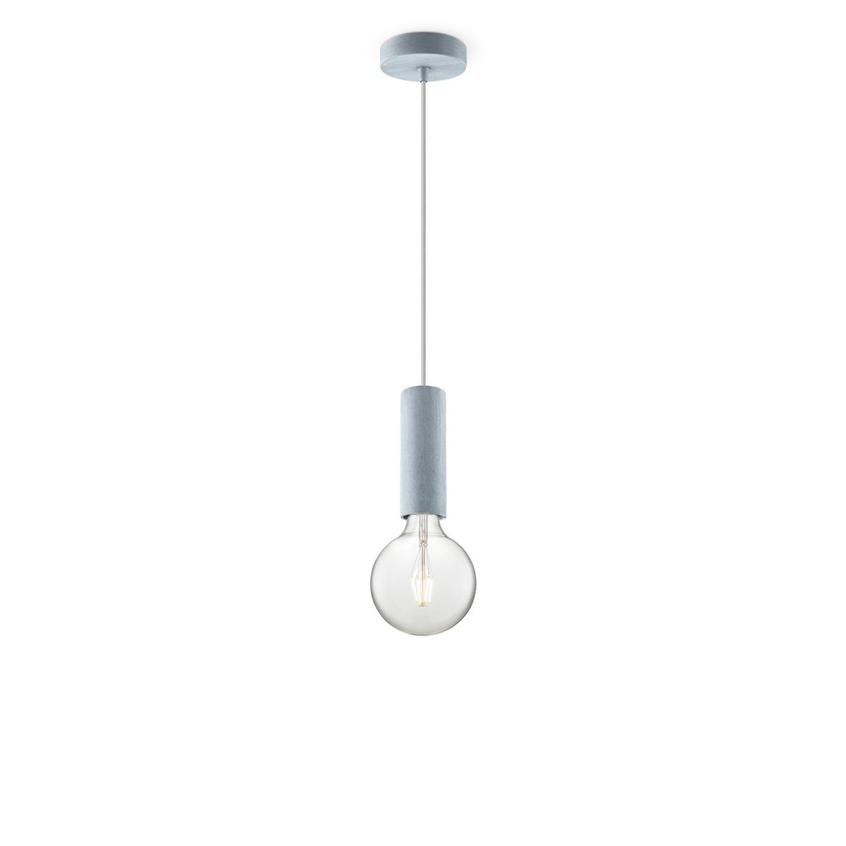 Home Sweet Home hanglamp beton Saga - G180 - dimbaar E27 helder