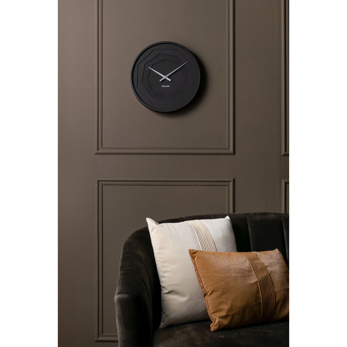 Wandklok gelaagde origami