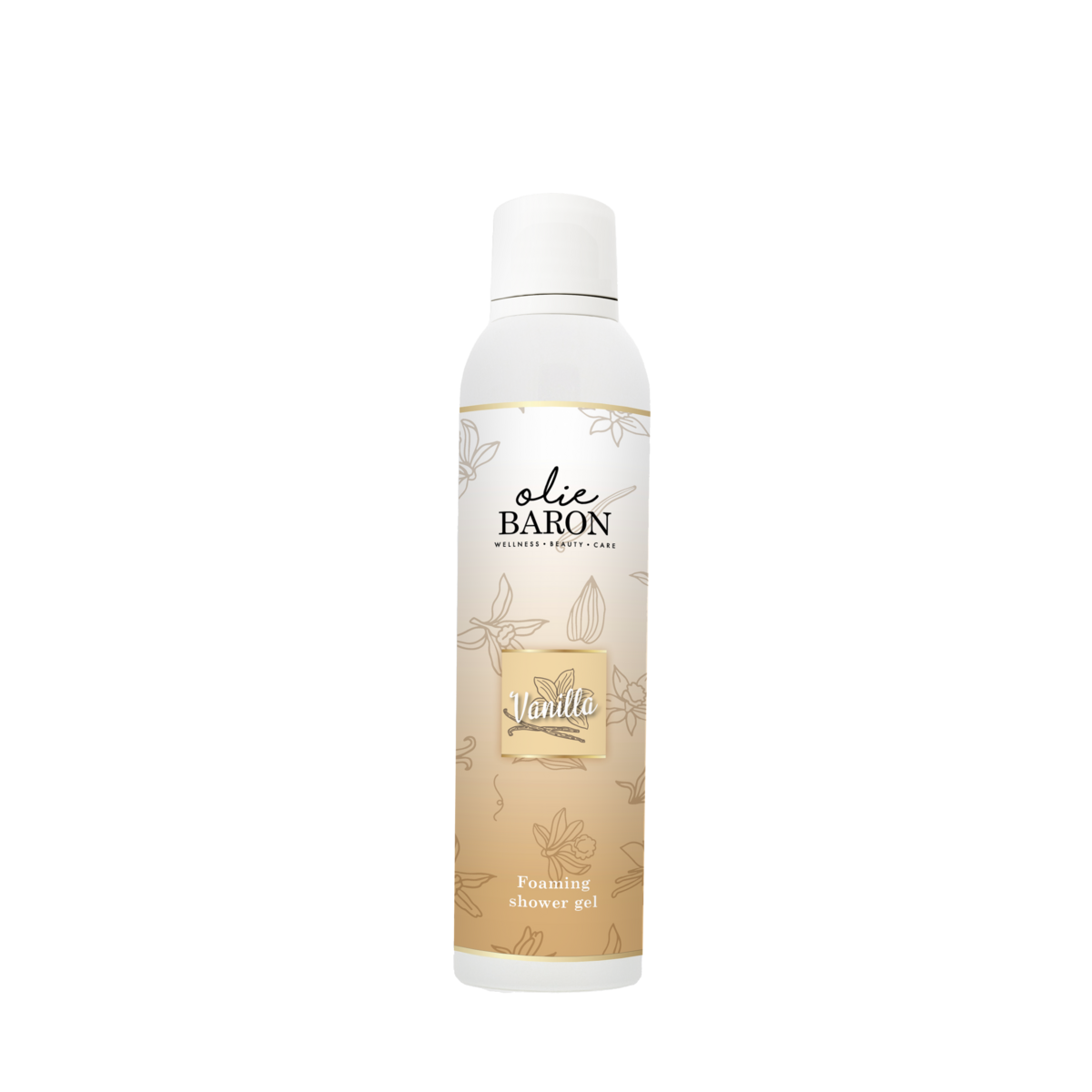De Oliebaron® - Foaming shower gel - Vanilla - 200 ml