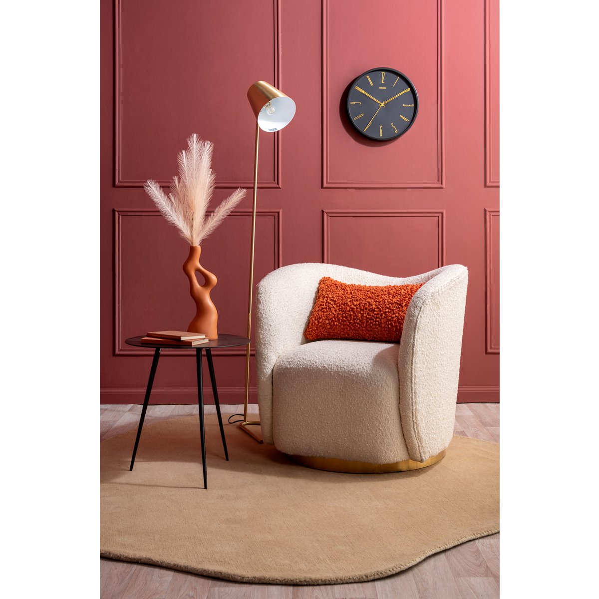 Wandklok Belle cijfers