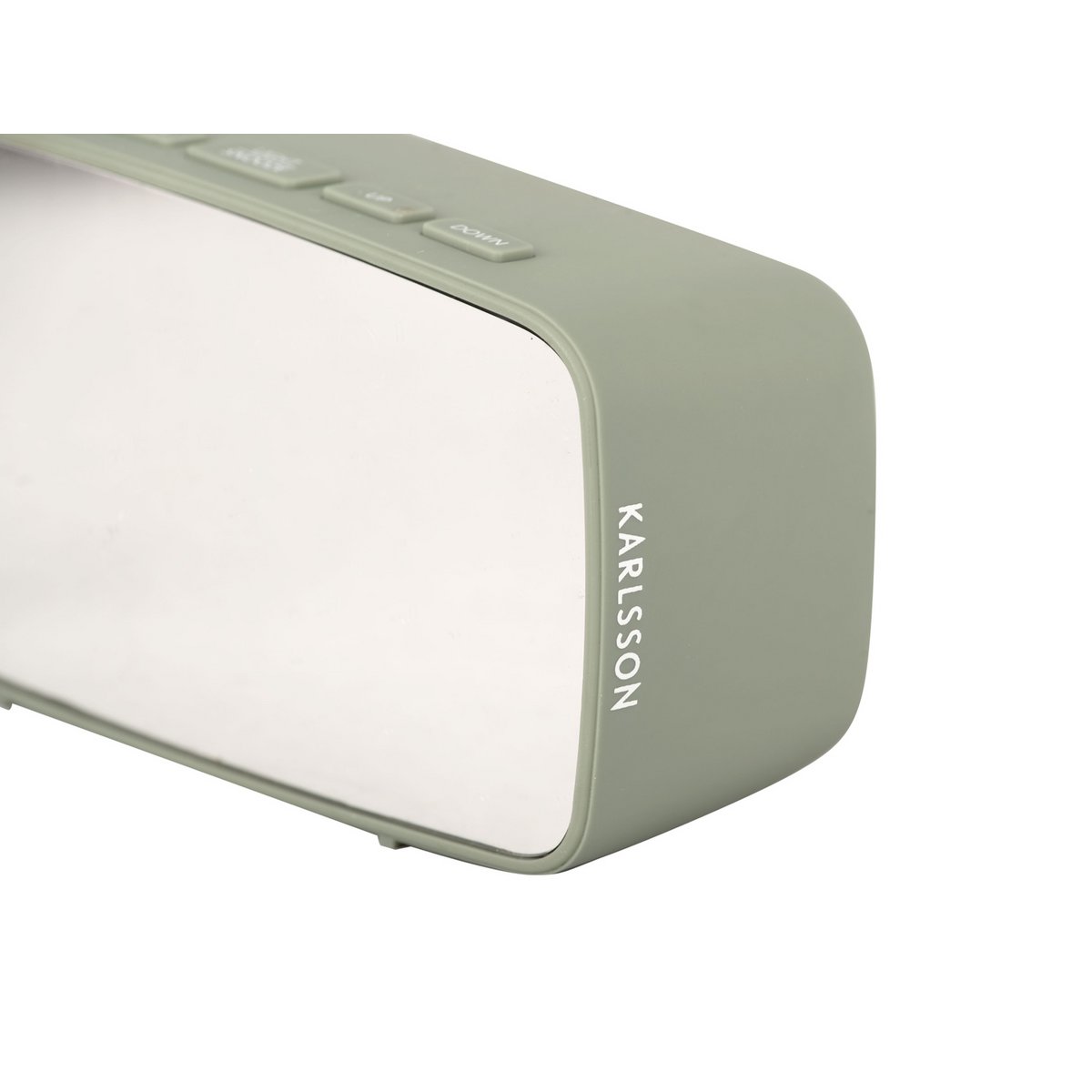 Wekkerspiegel LED Ovaal