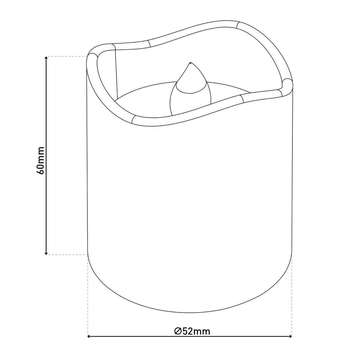 4 Set LED -zonnekaarsen voor buiten, gemaakt van plastic in het wit, met geïntegreerde LED's