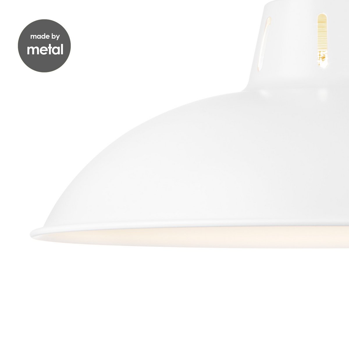 Home Sweet Home Hanglamp Altis - E27, Wit, 29x100cm