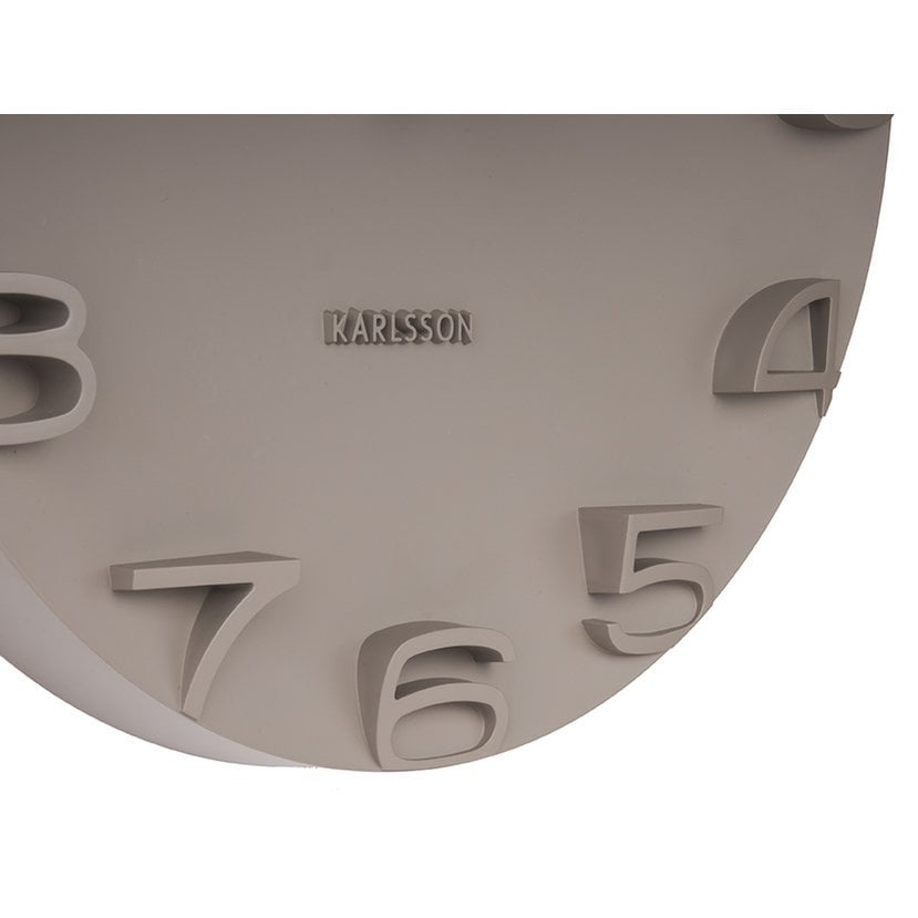 Wandklok aan de rand