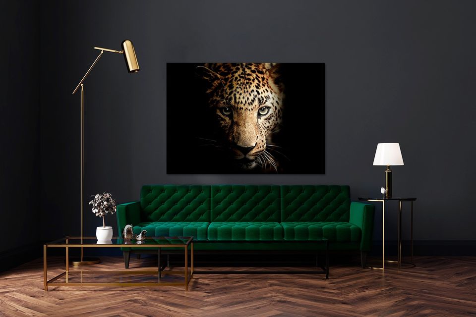 Glasschilderij | Luipaard | 120 x 80cm