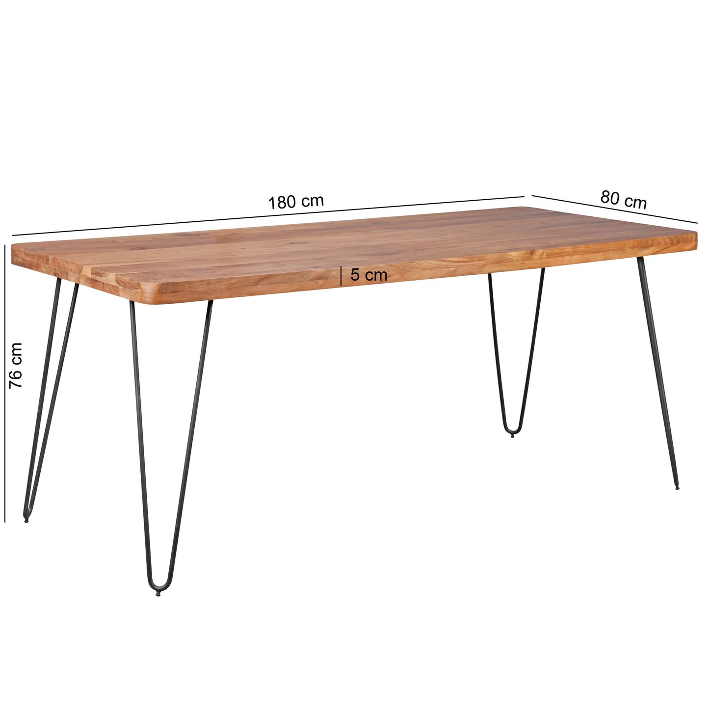Eetkamertafel Bagli Acacia