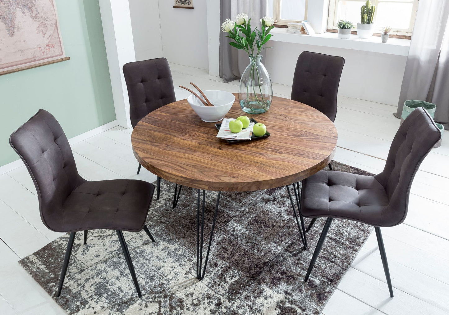 Eetkamertafel Rondo Sheesham