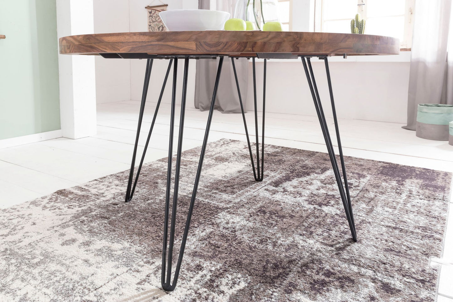 Eetkamertafel Rondo Sheesham