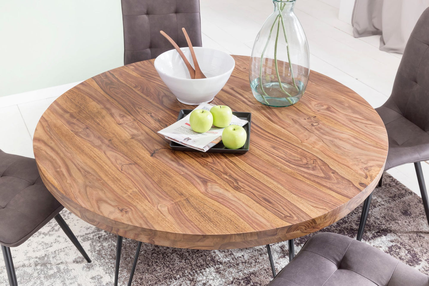 Eetkamertafel Rondo Sheesham