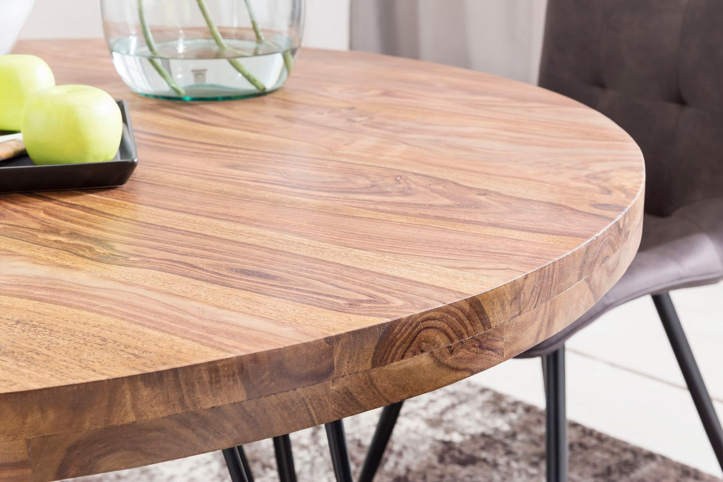 Eetkamertafel Rondo Sheesham
