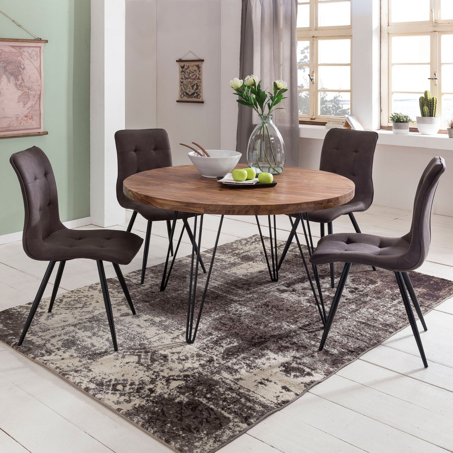 Eetkamertafel Rondo Sheesham