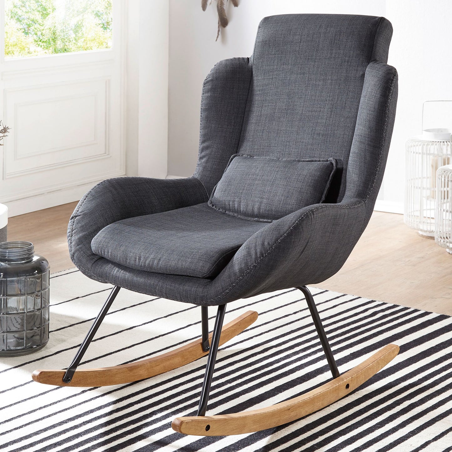 Fauteuil & schommelstoel Capri (diverse kleuren)