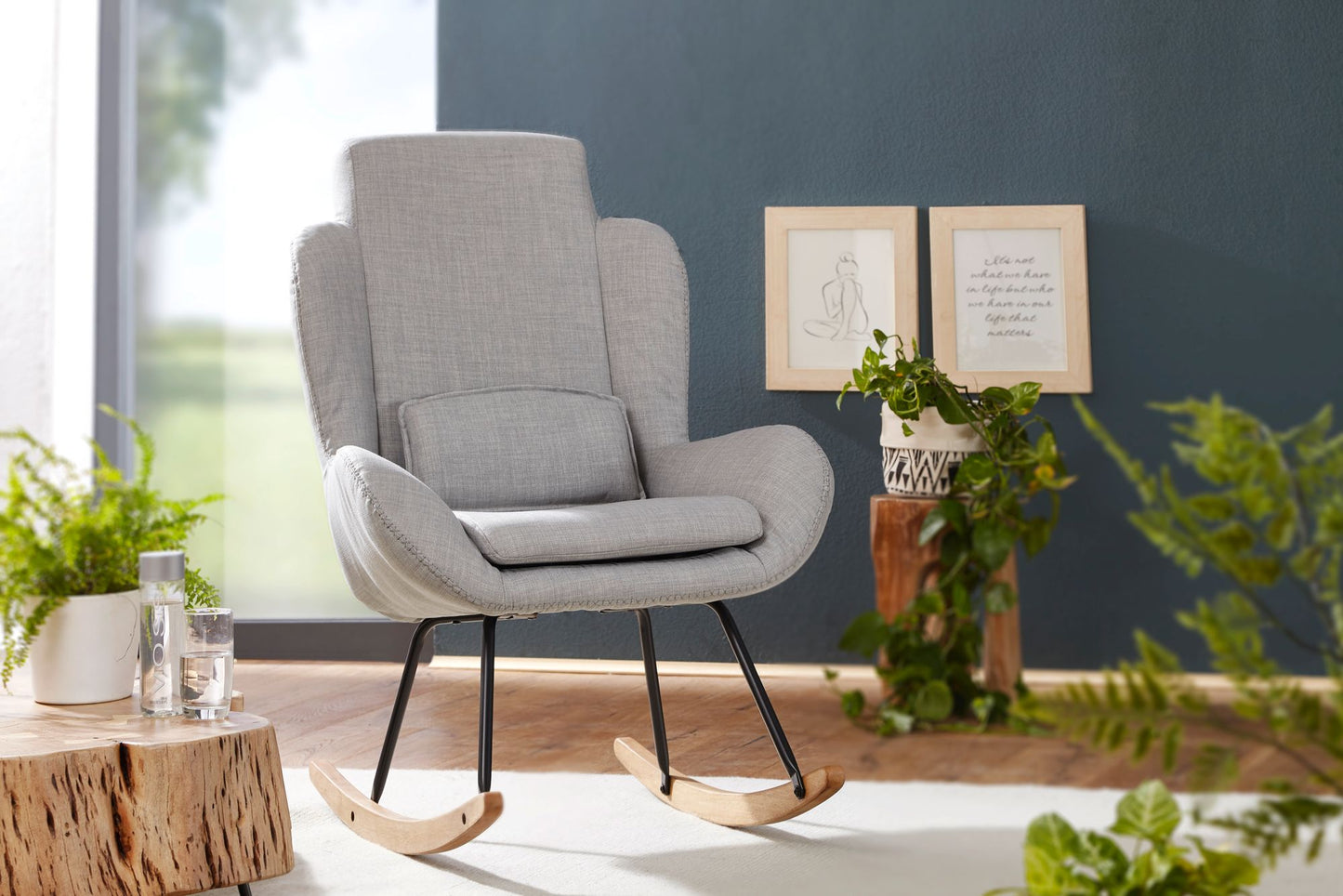 Fauteuil & schommelstoel Capri (diverse kleuren)