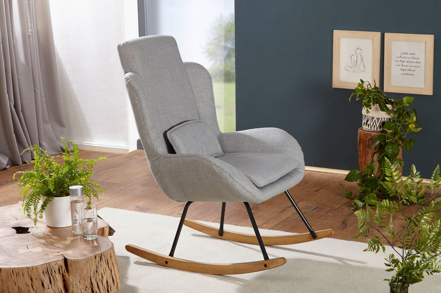 Fauteuil & schommelstoel Capri (diverse kleuren)