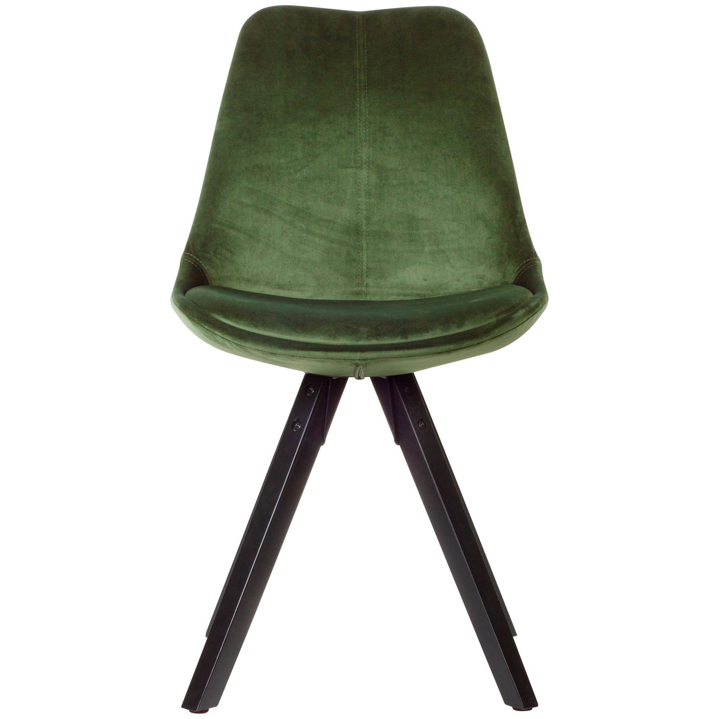 Velvet fluwelen eetkamerstoel (Set 2 Stuks)
