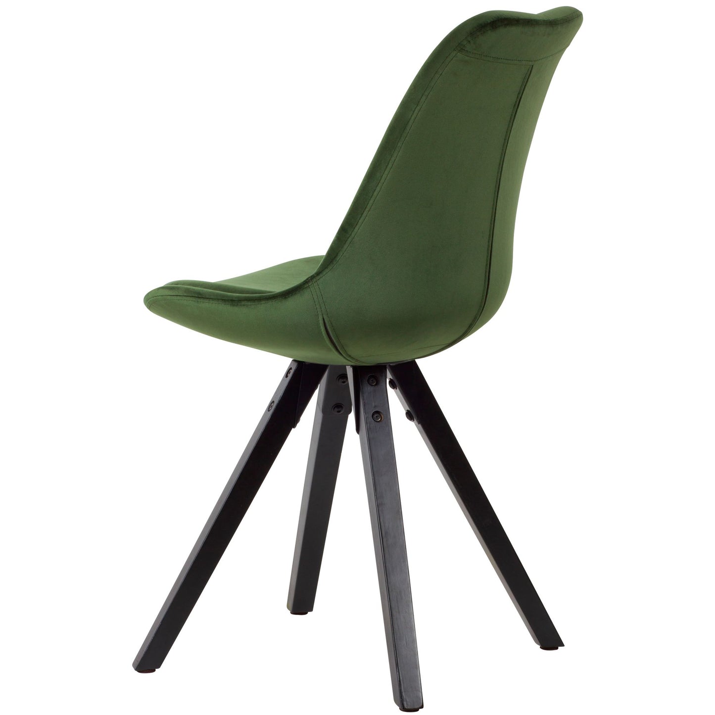Velvet fluwelen eetkamerstoel (Set 2 Stuks)