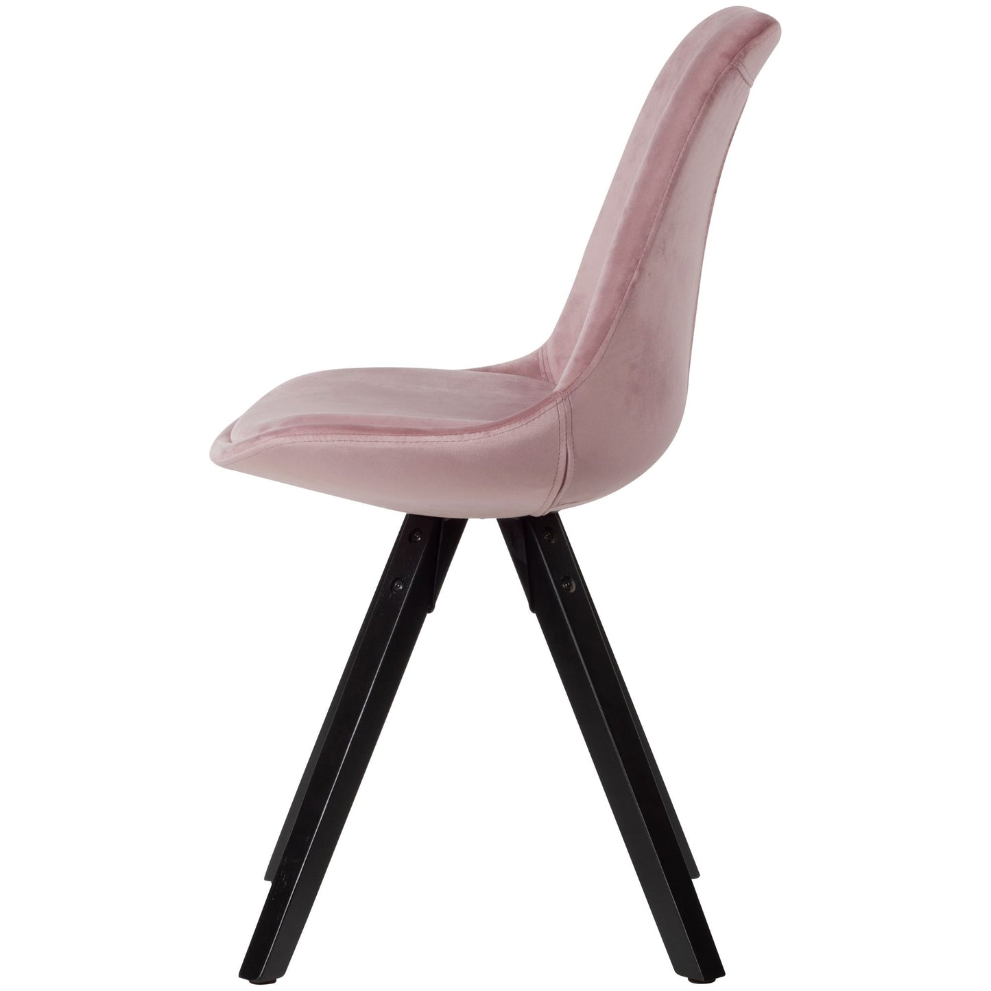 Velvet fluwelen eetkamerstoel (Set 2 Stuks)