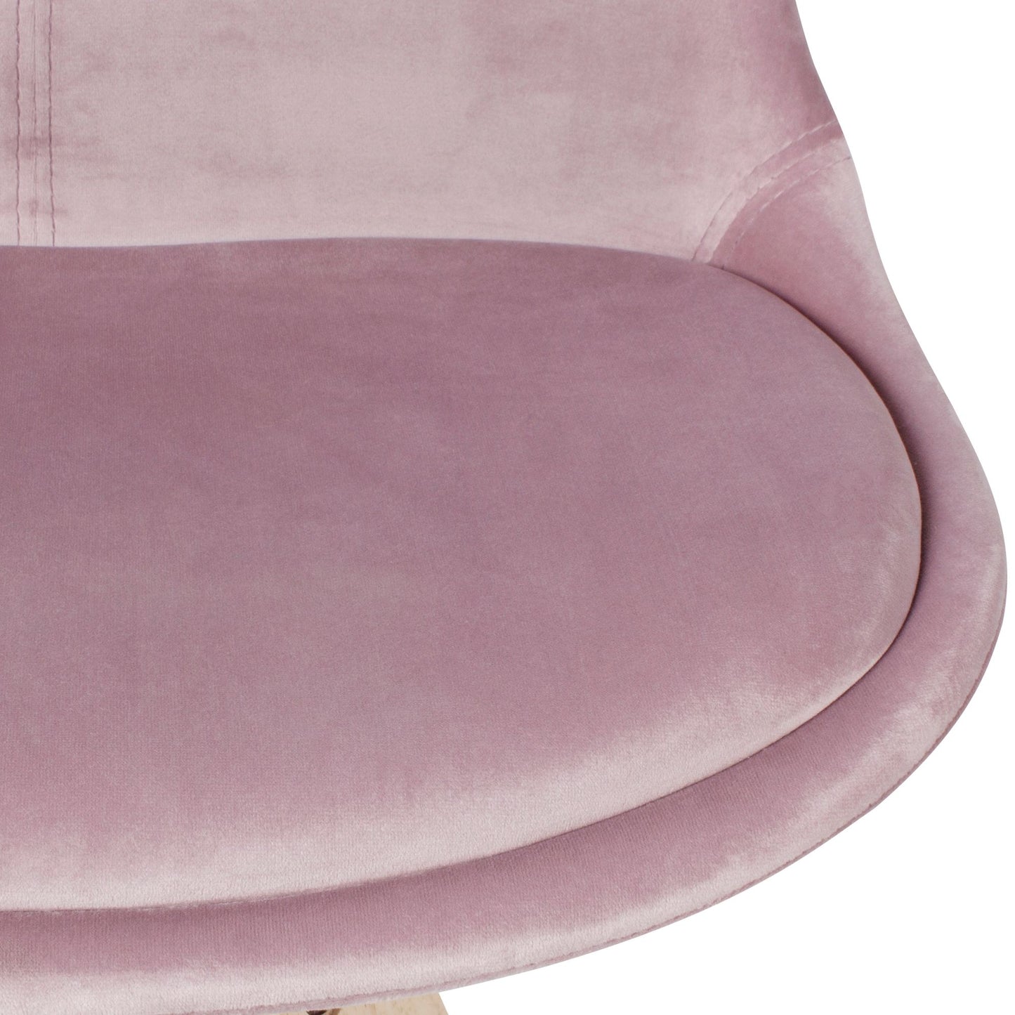 Velvet fluwelen eetkamerstoel (Set 2 Stuks)