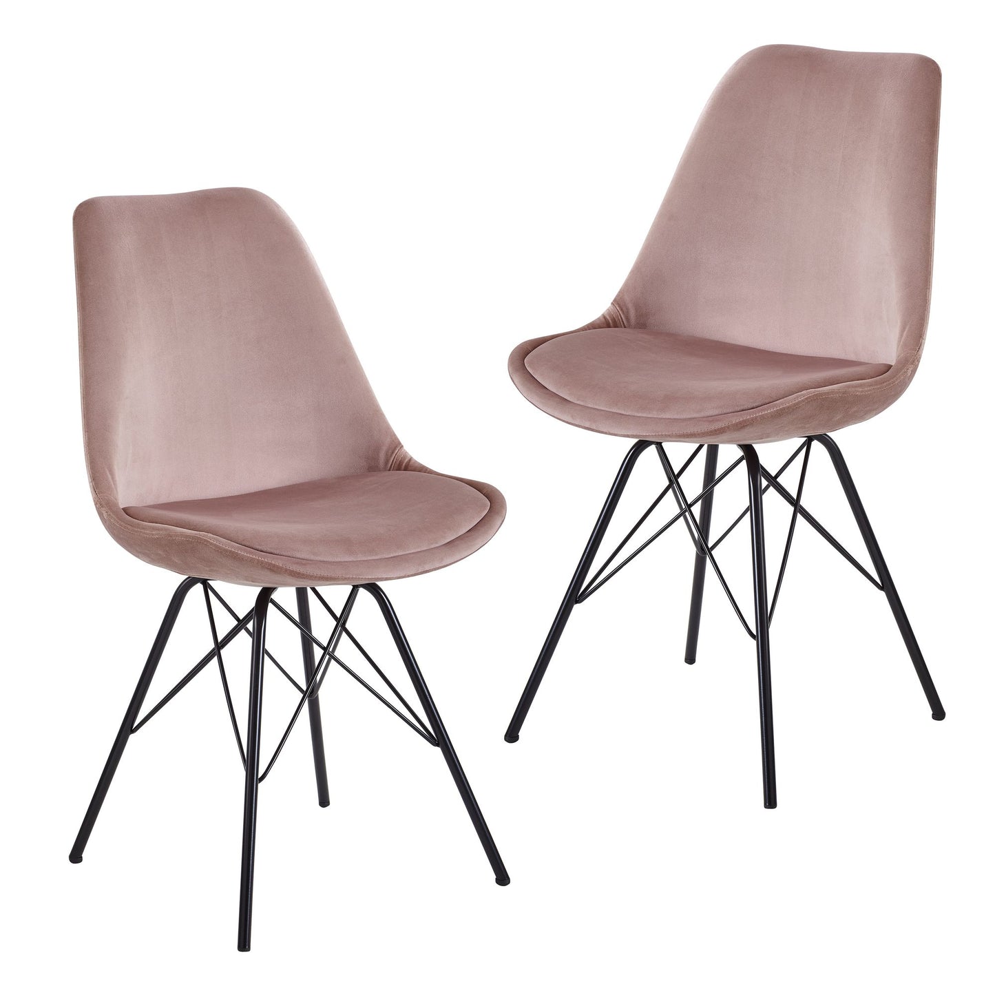 Scandinavische eetkamerstoel (Set 2 Stuks)