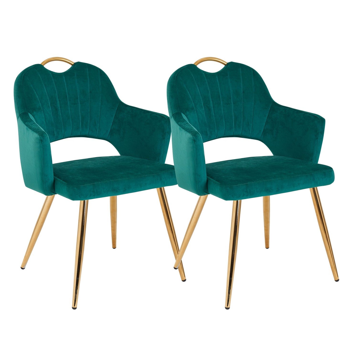 Kuipstoel Velvet (Set 2 Stuks)