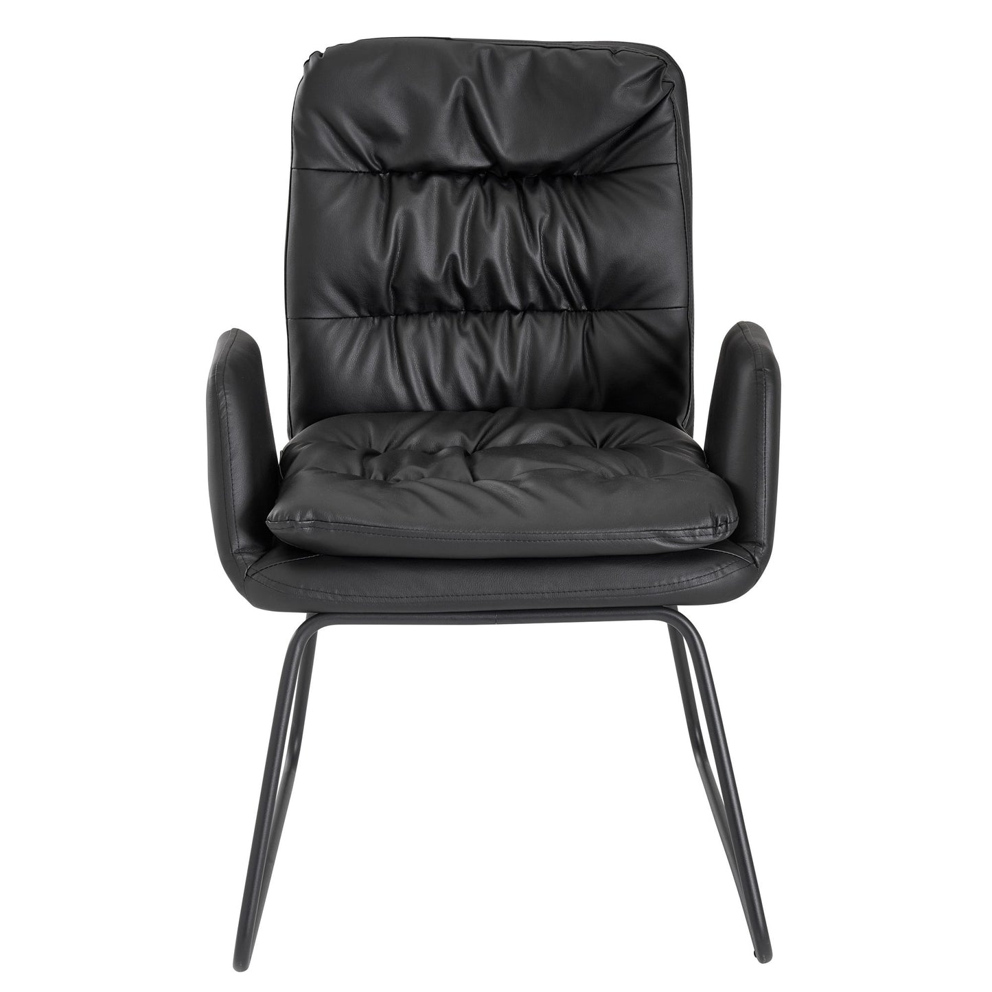 Eetkamerstoel kunstleer (Set 2 Stuks)