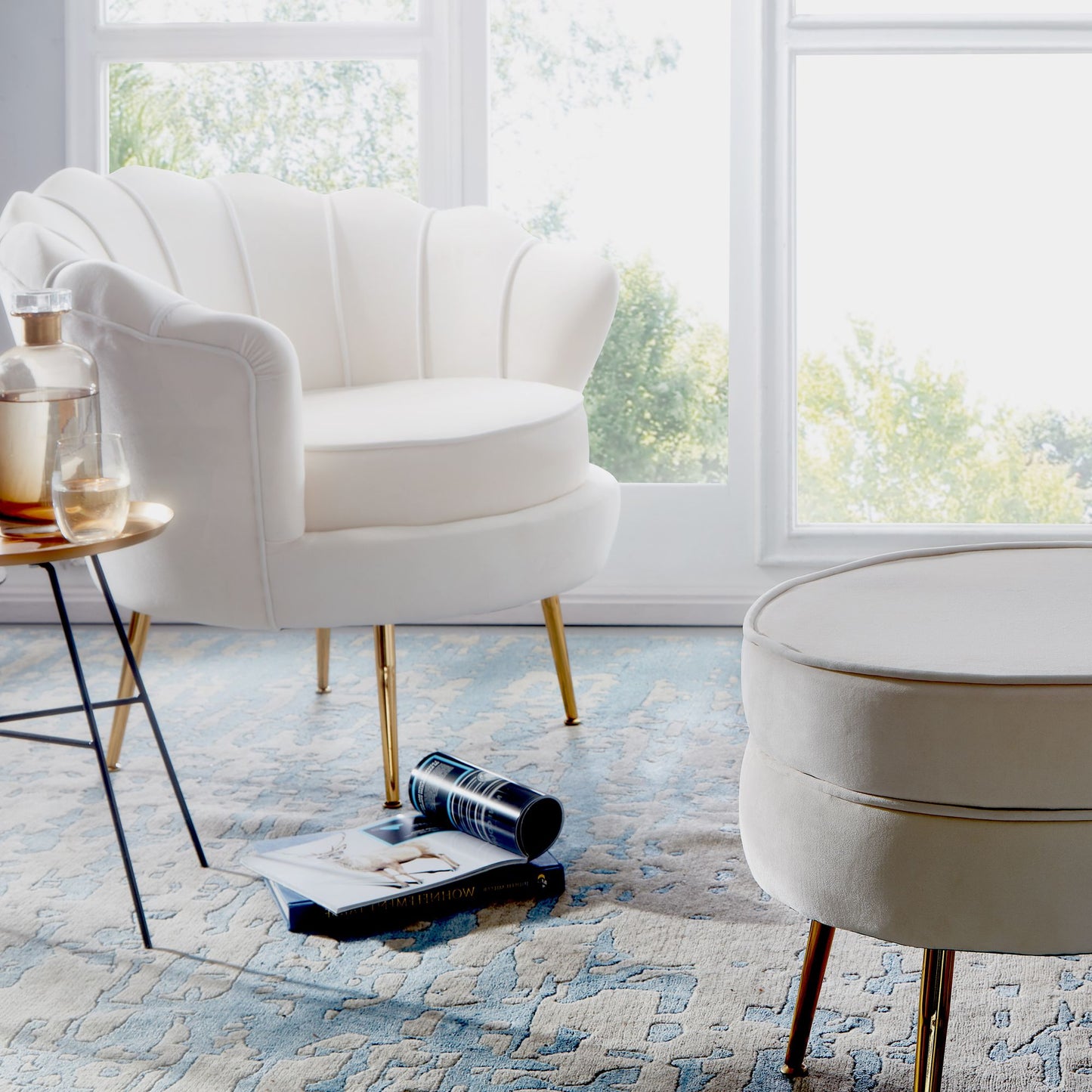 Fauteuil Shell (diverse kleuren)