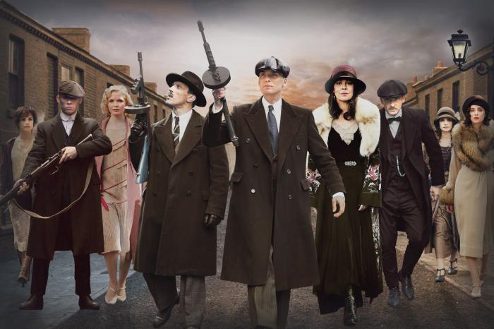 Glasschilderij Peaky Blinders - Terhalle