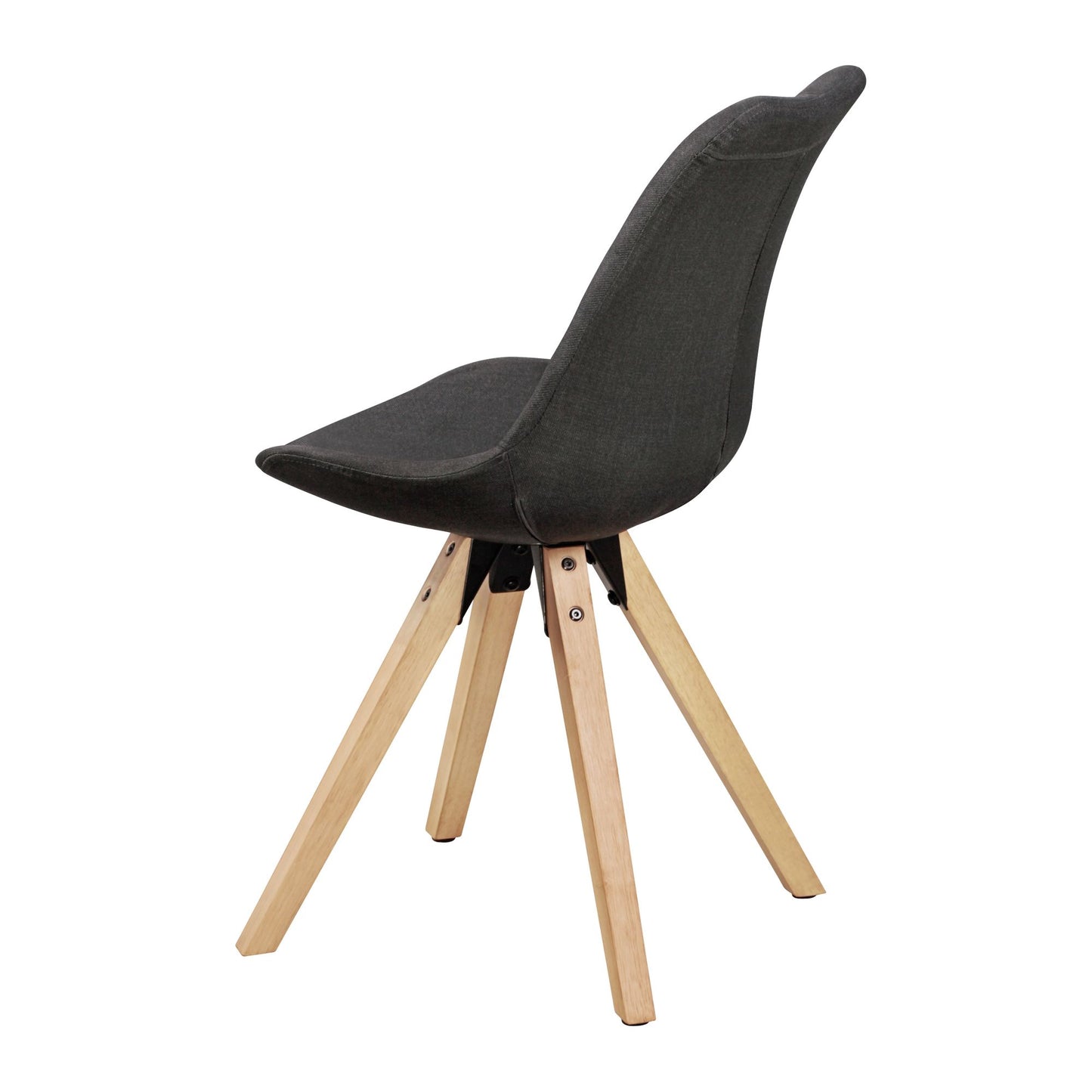 Lima Stoelen Zwart (Set 2 Stuks)