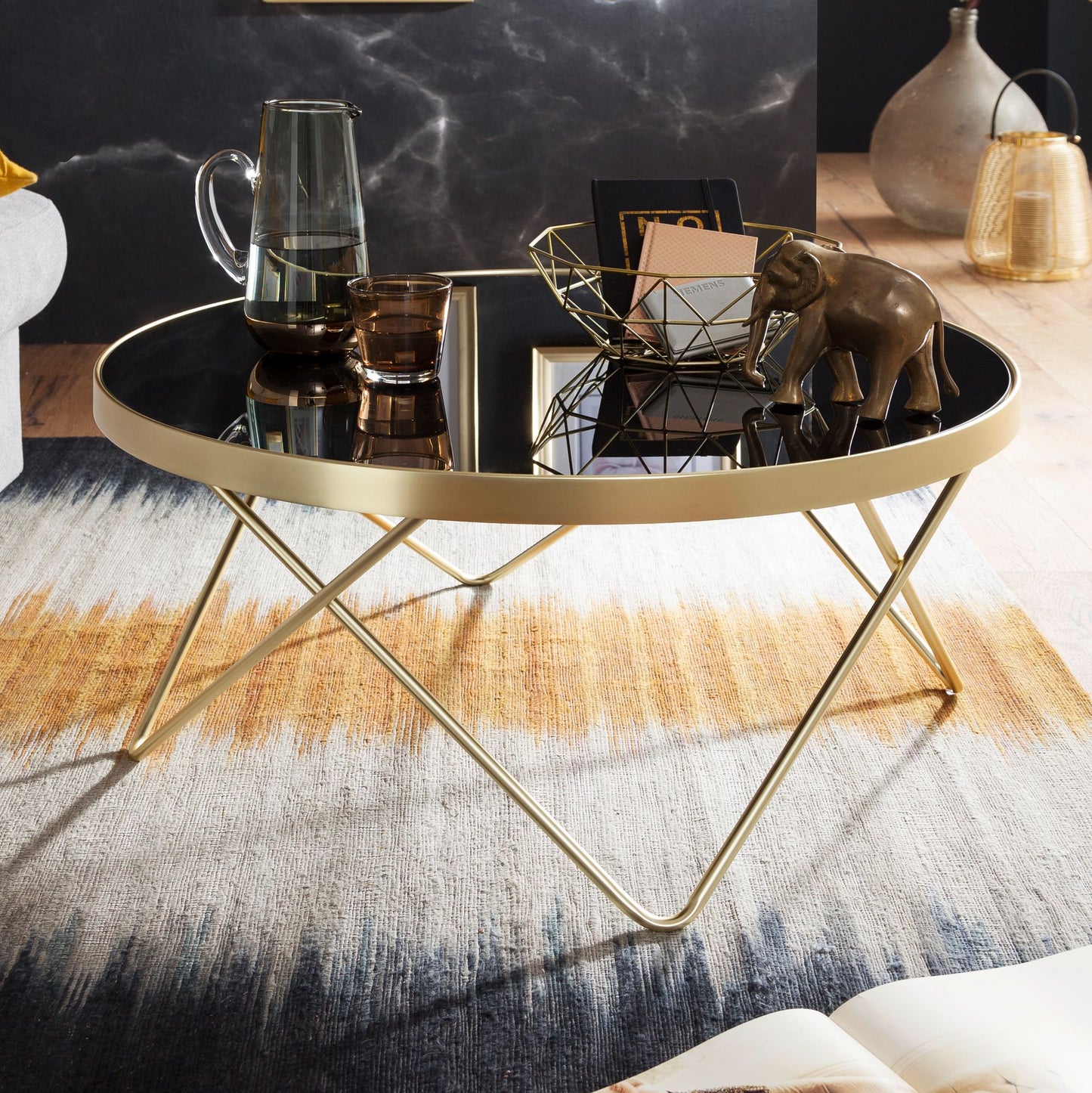 Salontafel Dana Mat goud