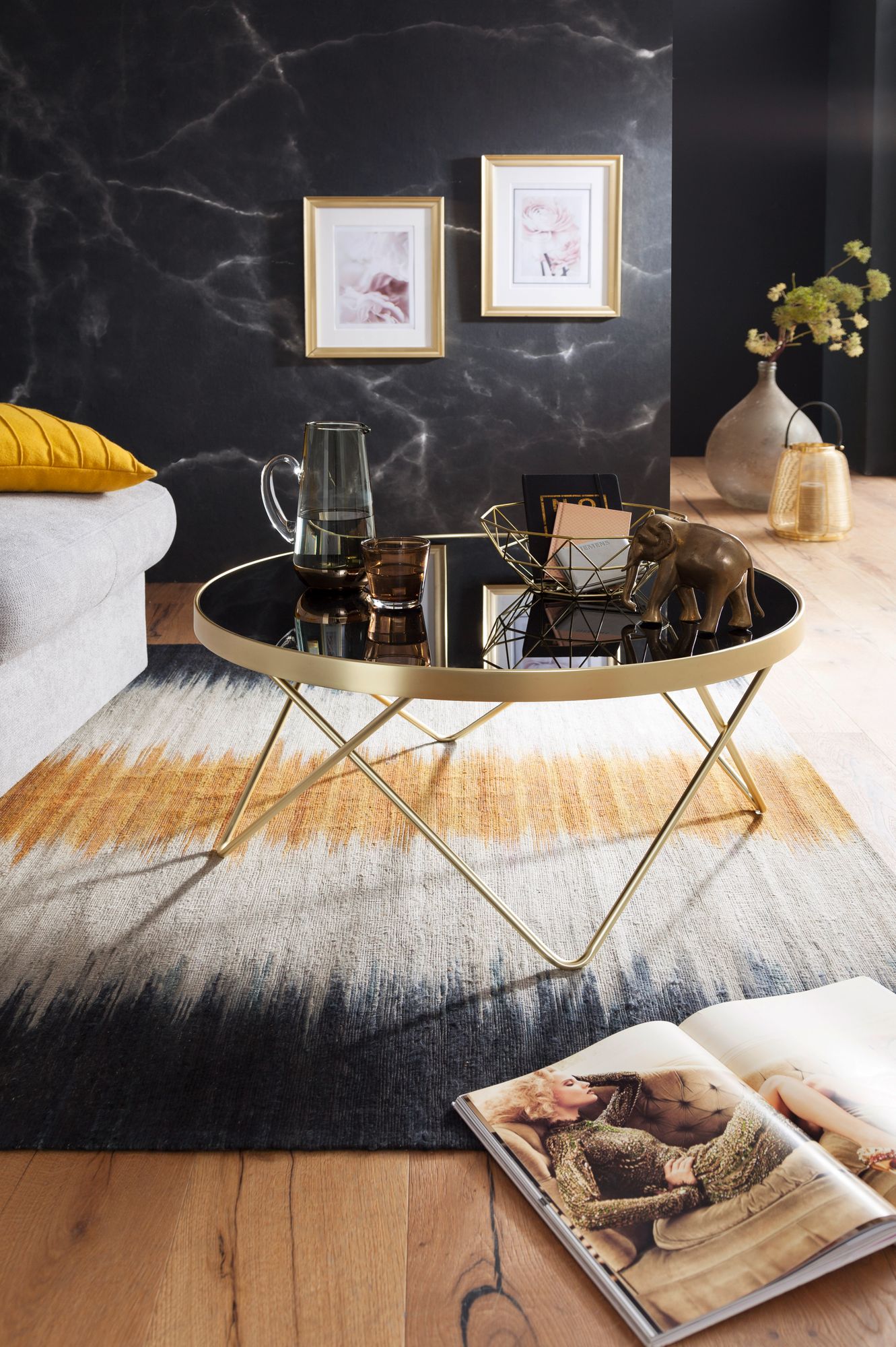 Salontafel Dana Mat goud
