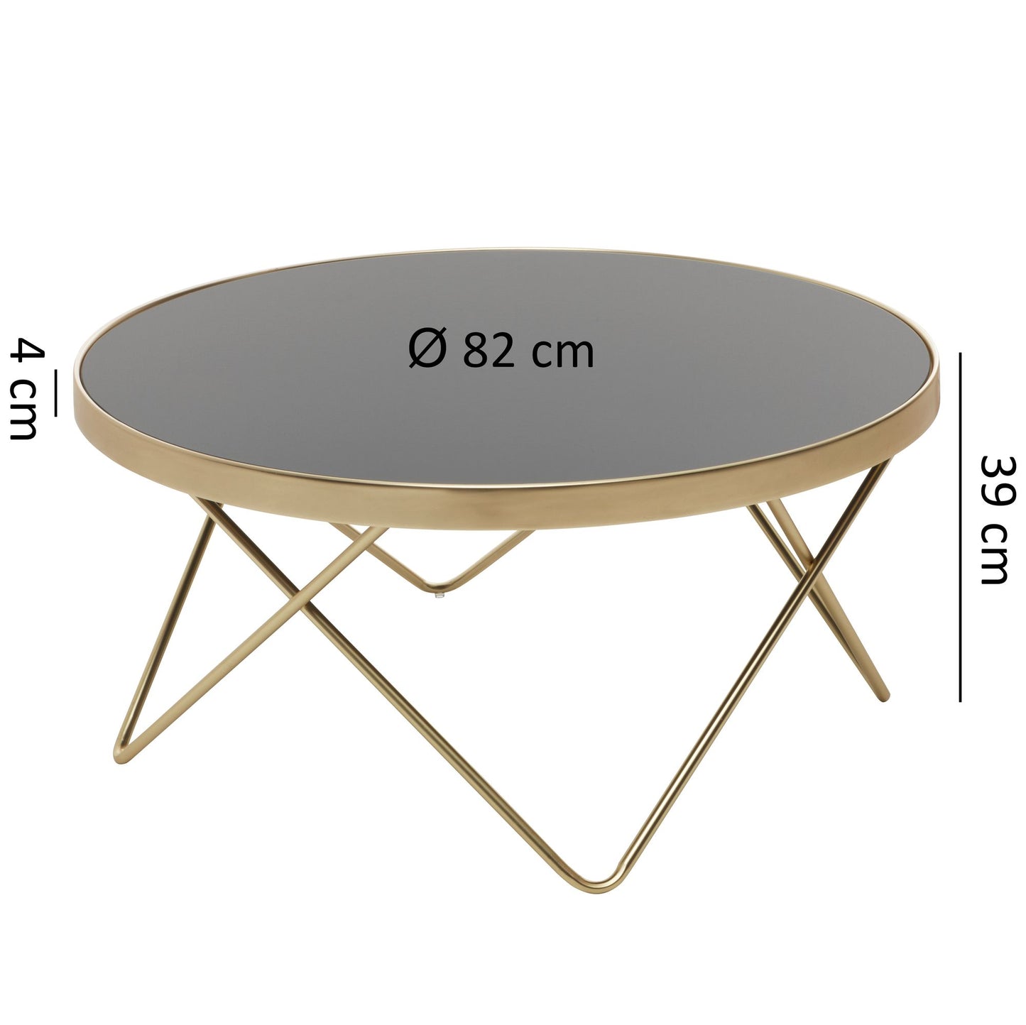 Salontafel Dana Mat goud