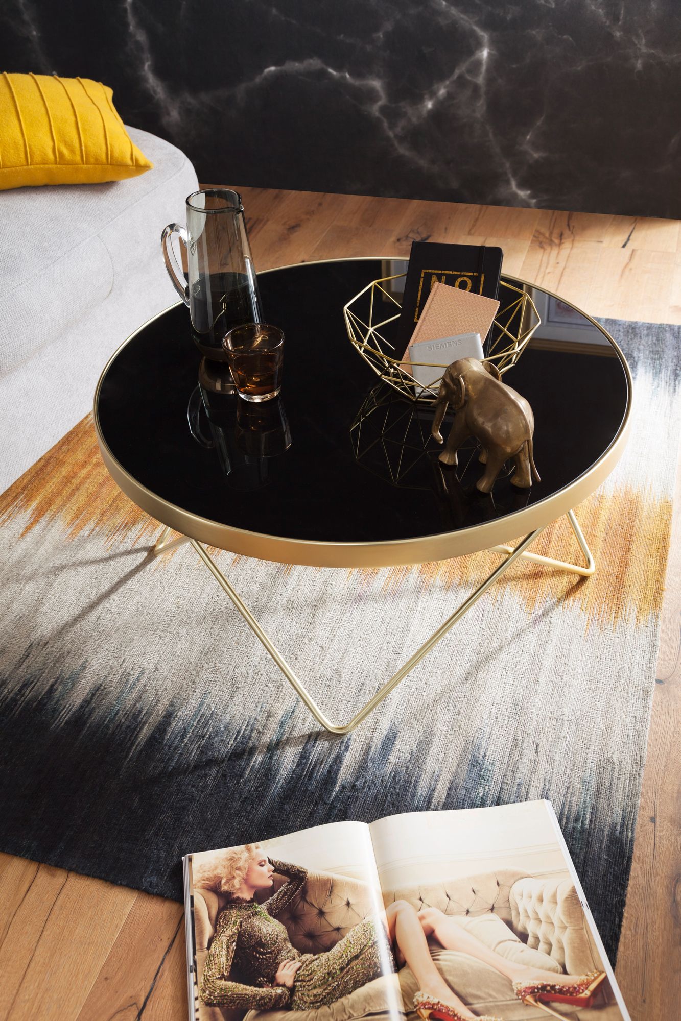 Salontafel Dana Mat goud