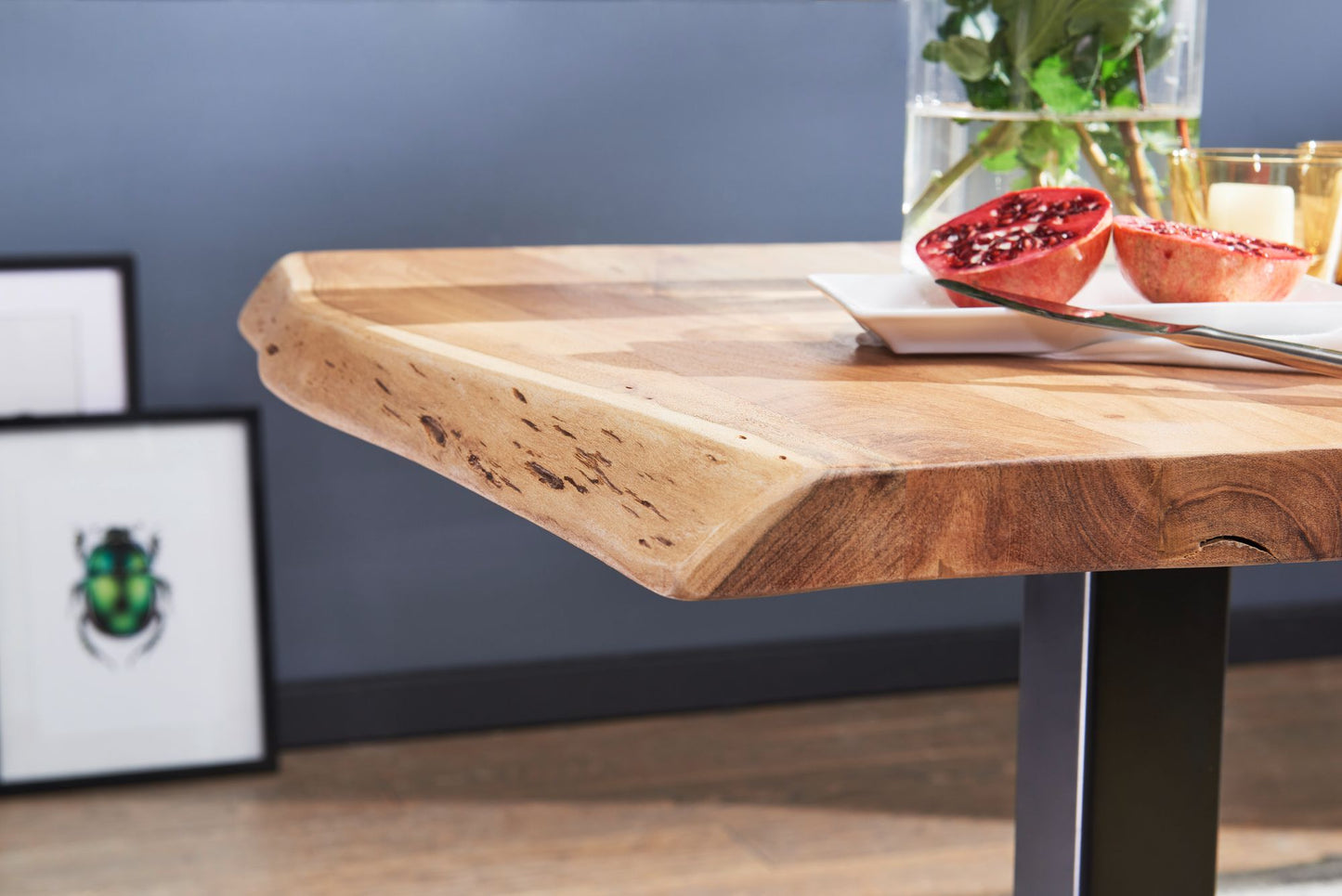 Boomstam eettafel Akazie