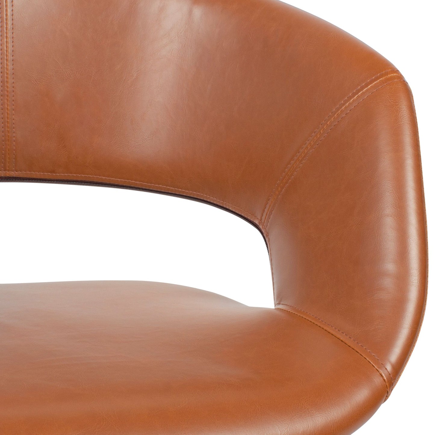 Hevea Leren Kuipstoel Cognac