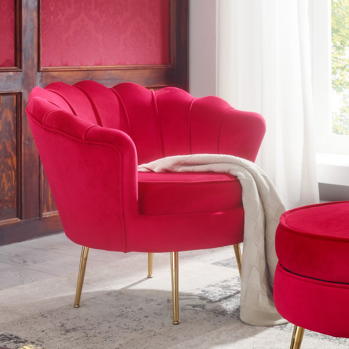 Fauteuil Shell (diverse kleuren)