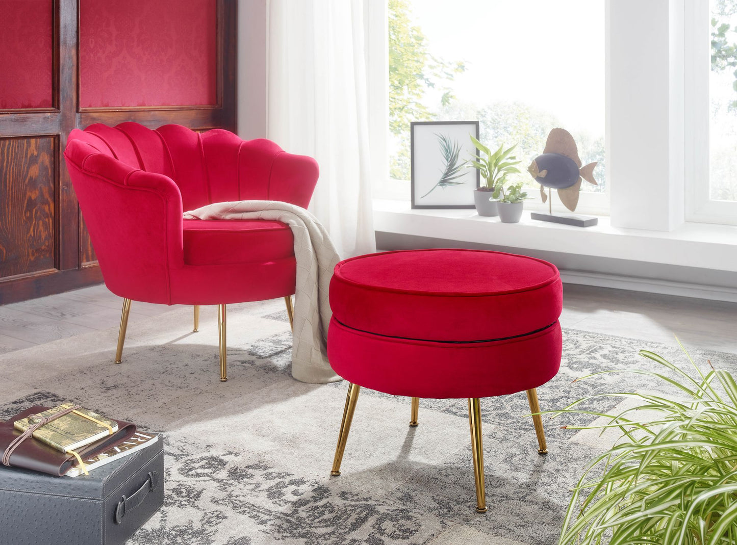Hocker Fin (verschillende kleuren beschikbaar)