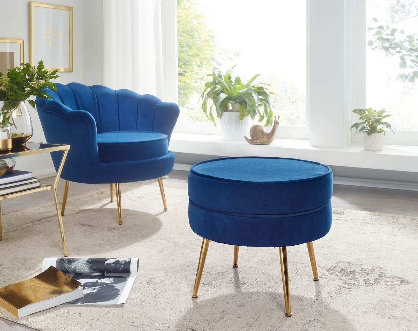 Hocker Fin (verschillende kleuren beschikbaar)