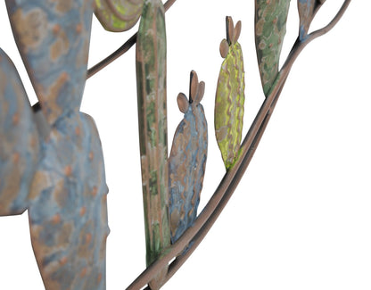 Wanddecoratie Cactus -b- 90×2,5×64 cm