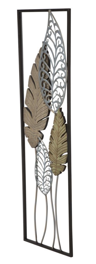 Wanddecoratie Foglie -b- 30,5×2,5×99,5 cm