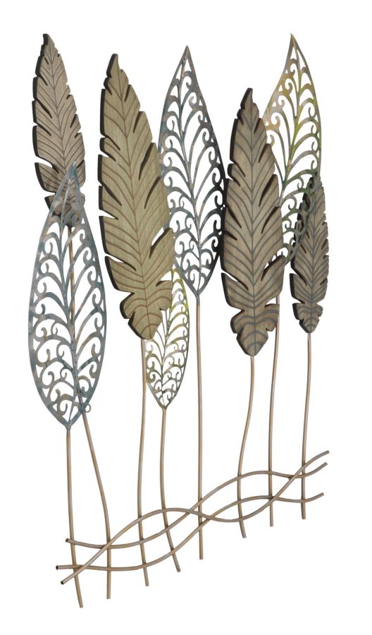 Wanddecoratie Foglie -c- 75×2,5×87 cm