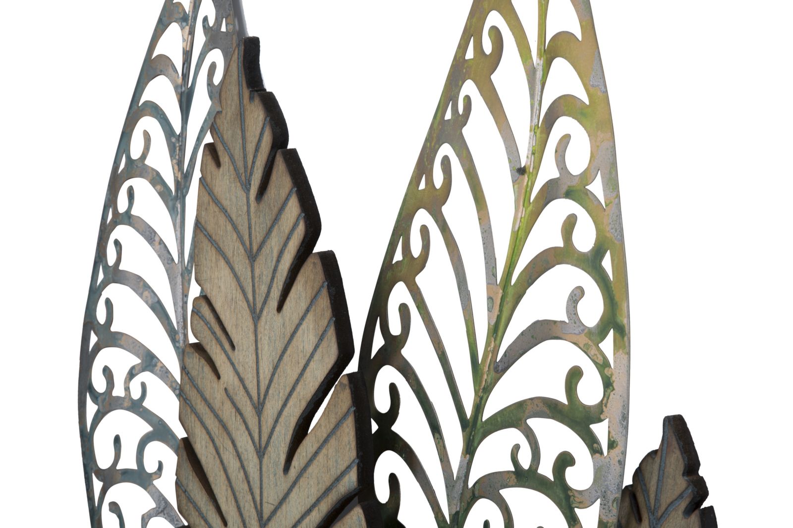 Wanddecoratie Foglie -c- 75×2,5×87 cm