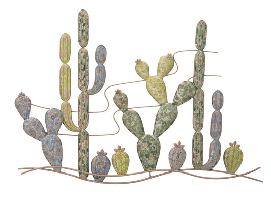 Wanddecoratie Cactus -b- 90×2,5×64 cm