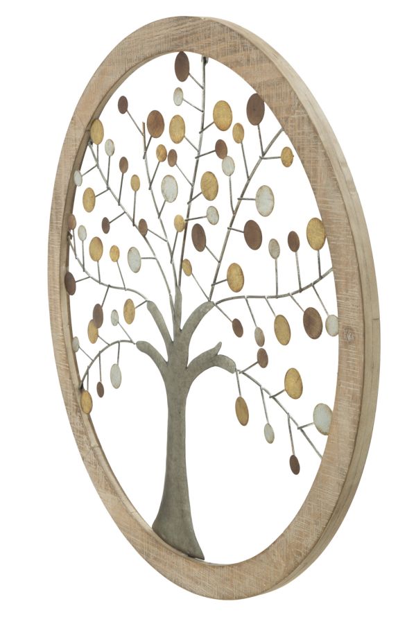 Wandpaneel Albero Della Vita Ø 61×1,8 cm