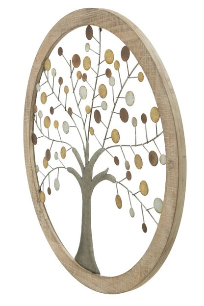 Wandpaneel Albero Della Vita Ø 61×1,8 cm